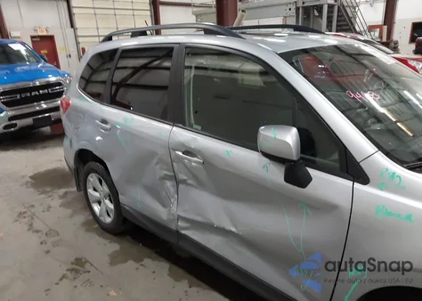 2015 Subaru Forester 2.5I Premium from USA, damaged, VIN JF2SJAFC5FH593461